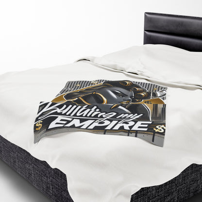 Building My Empire – Plush Velveteen Blanket