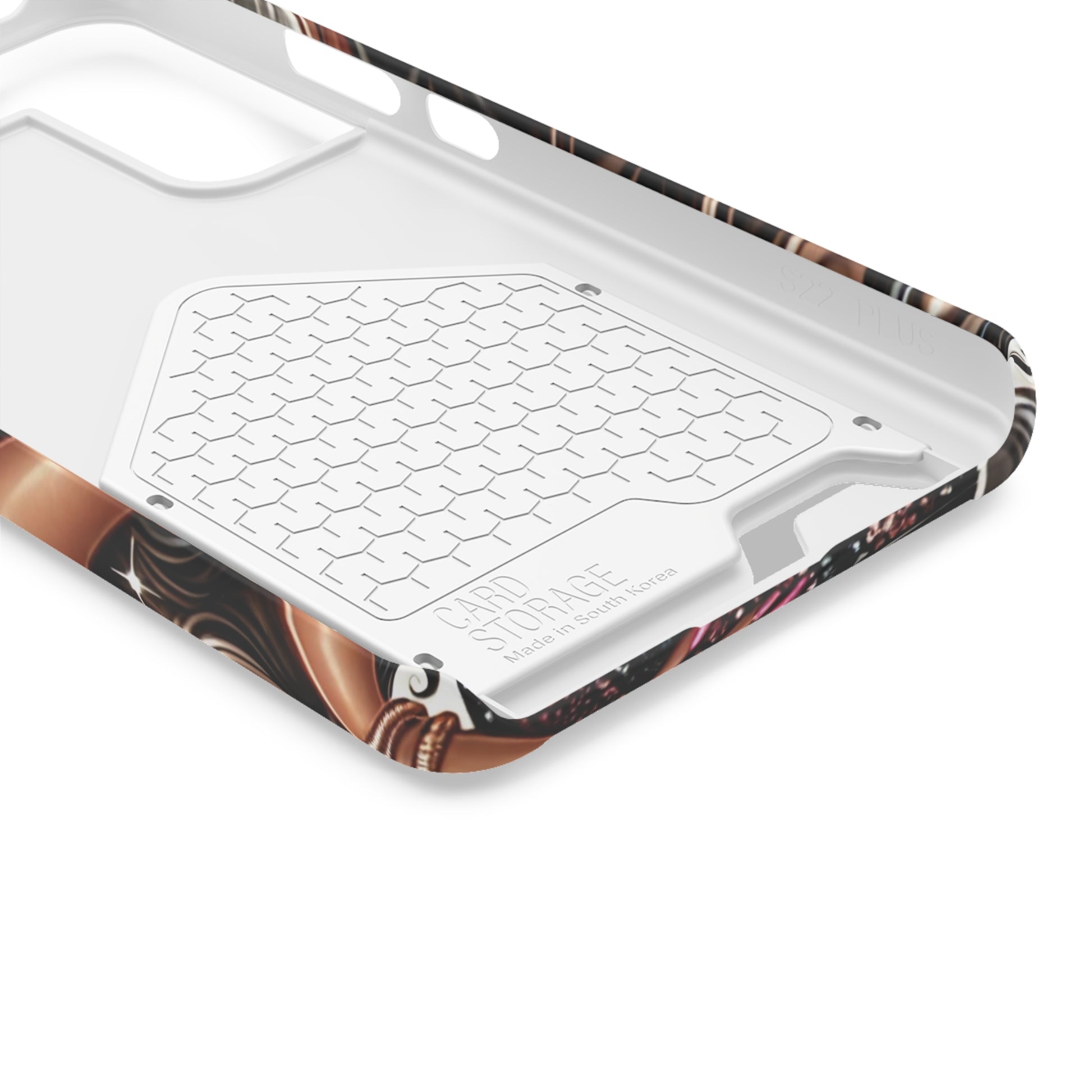 "Beautiful" - Phone Case With Card Holder - Creatively Designed Shop
