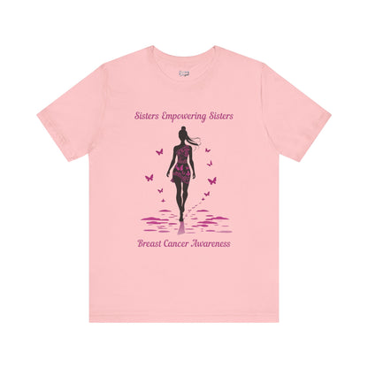SES Breast Cancer Awareness "Woman" - Unisex Jersey Short Sleeve Tee