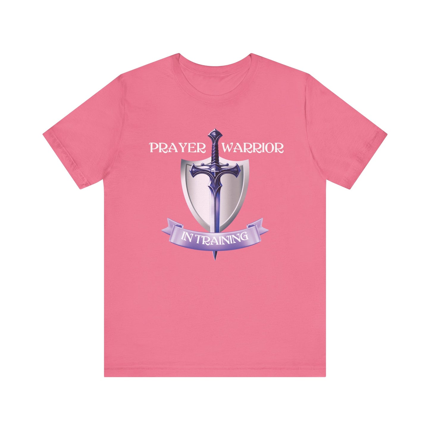 Prayer Warrior in Training - Unisex Jersey Short Sleeve Tee