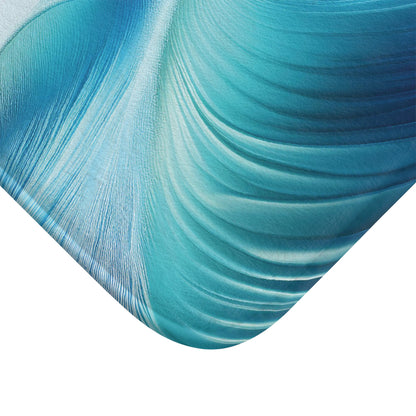 Shades of Blue Waves - Bath Mat