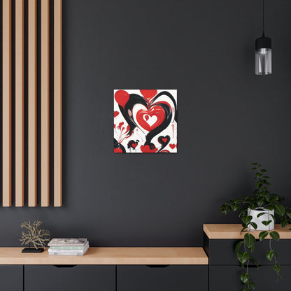 Hearts & Love - Canvas Gallery Wraps