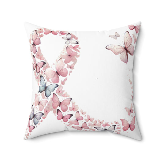Beautiful Transformation - Spun Polyester Square Pillow