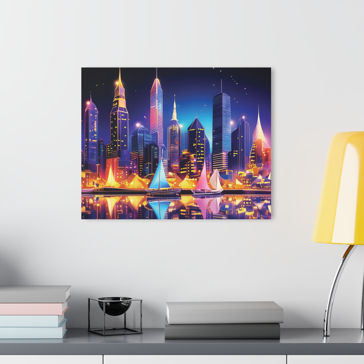 Beautiful City - Acrylic Prints (French Cleat Hanging)