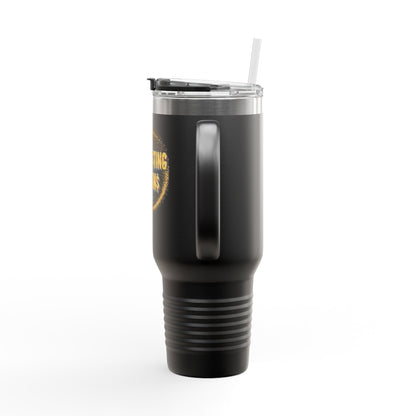 "Manifesting Millions" - Insulated Travel Mug, 40oz