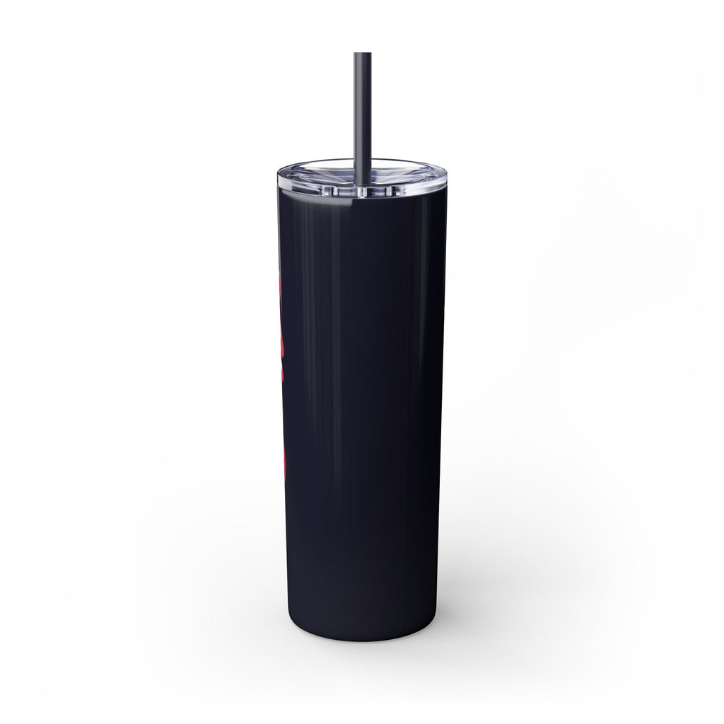 Drink Like A Boss - Skinny Tumbler with Straw, 20oz