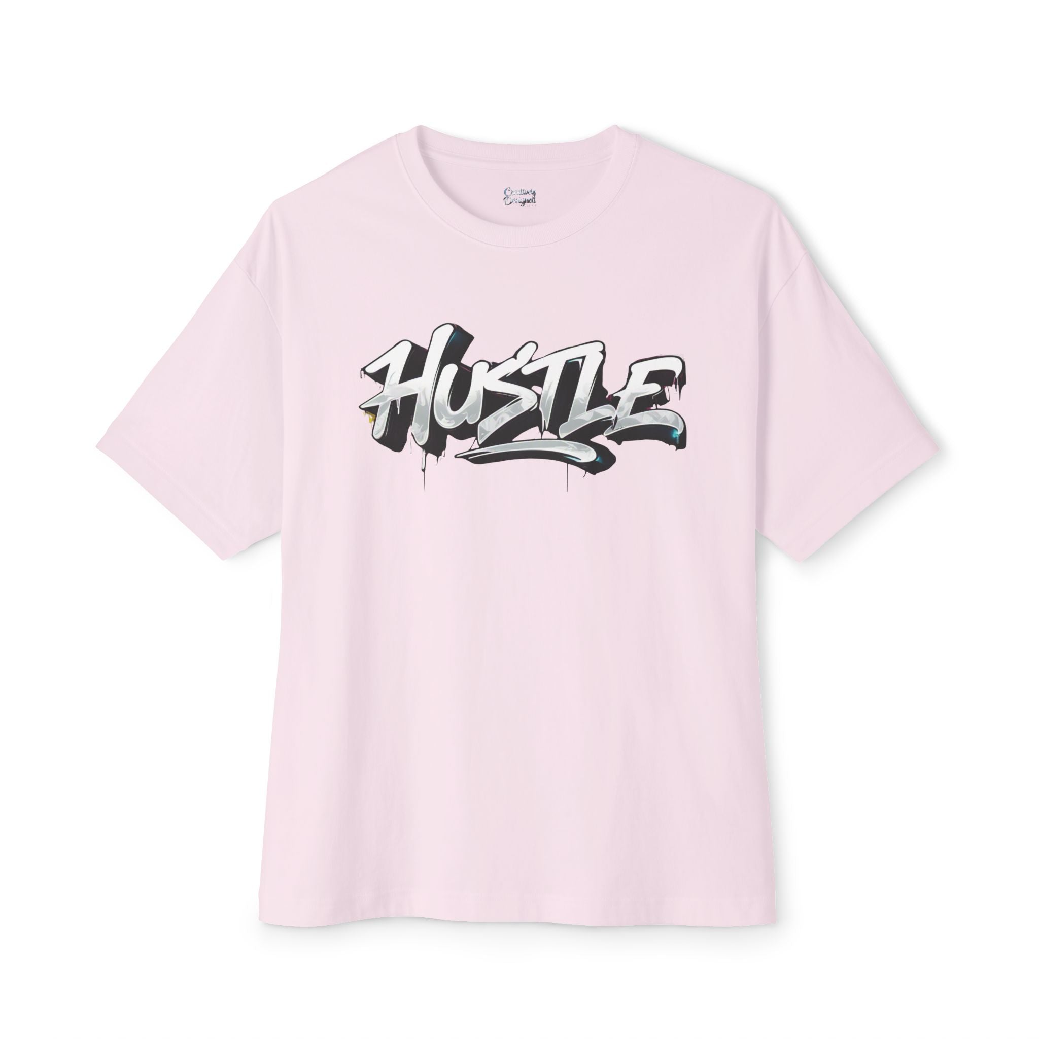 Hustle - Unisex Oversized Boxy Tee