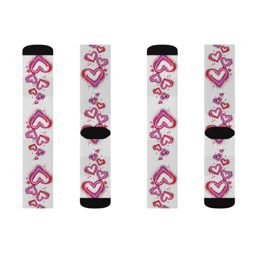 Valentine Hearts Socks