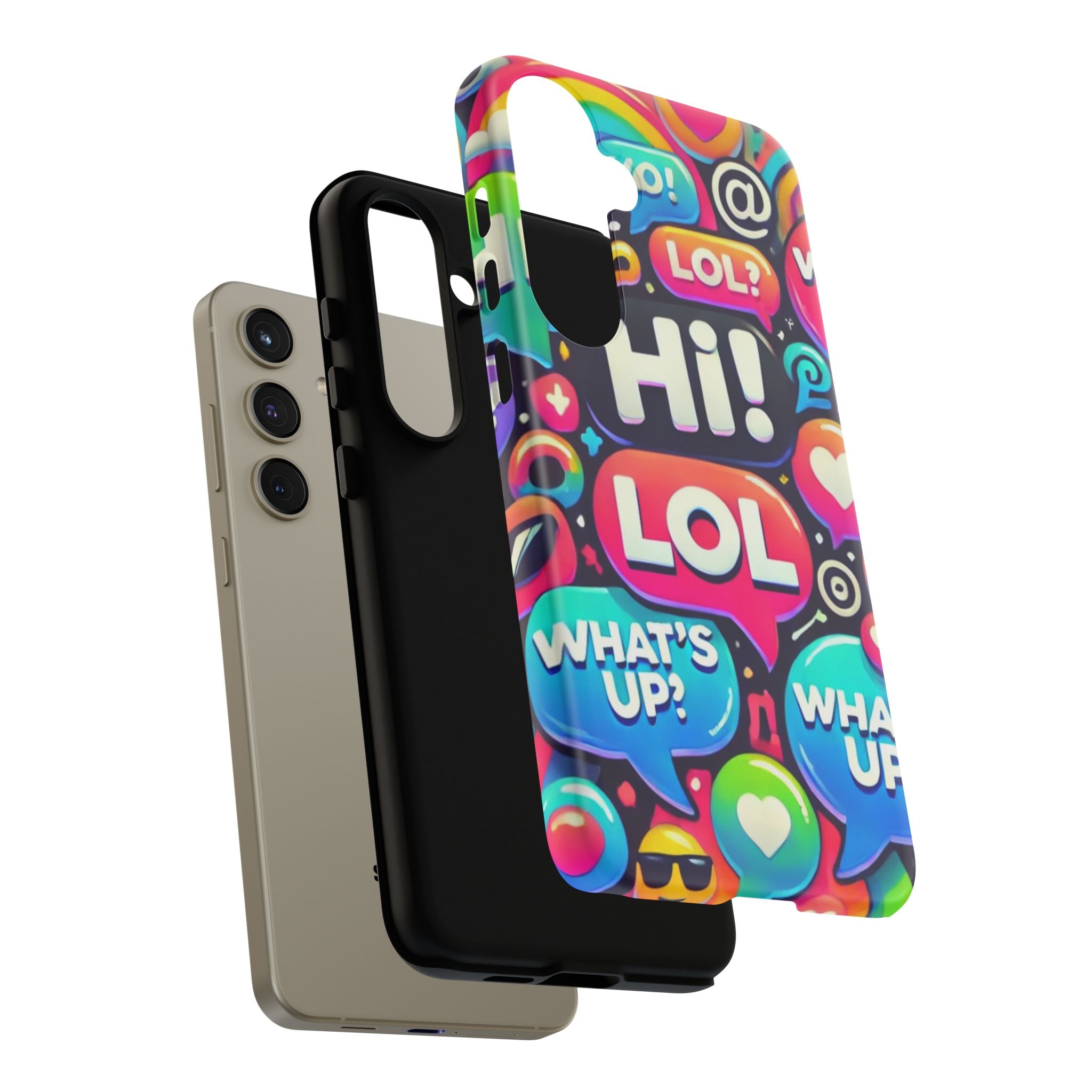 "Text Bubbles" - Tough Cases