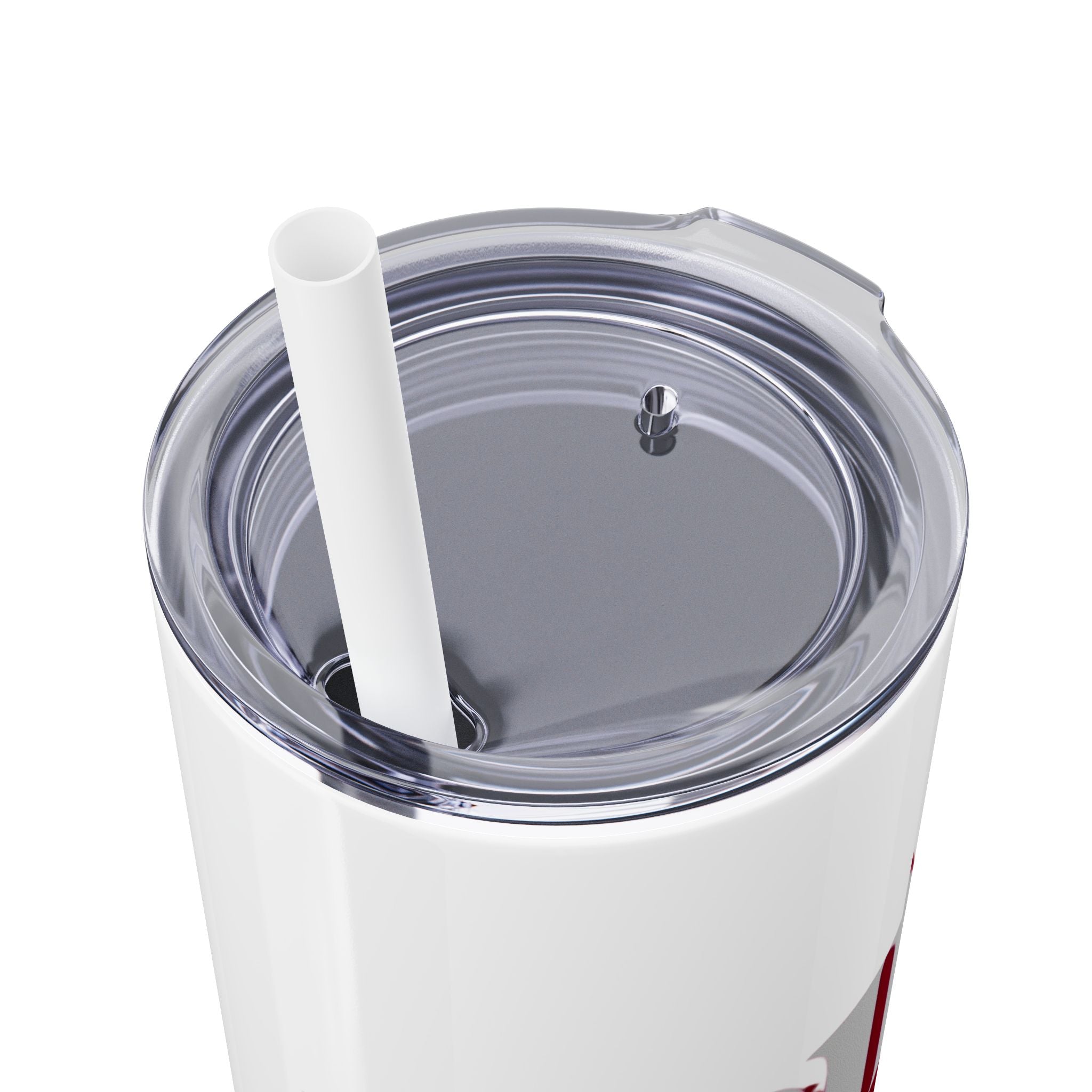 Drink Like A Boss - Skinny Tumbler with Straw, 20oz