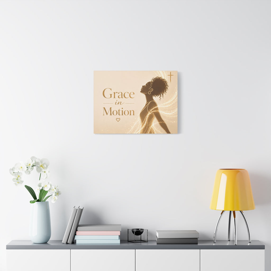 Grace In Motion - Matte Canvas Wall Art