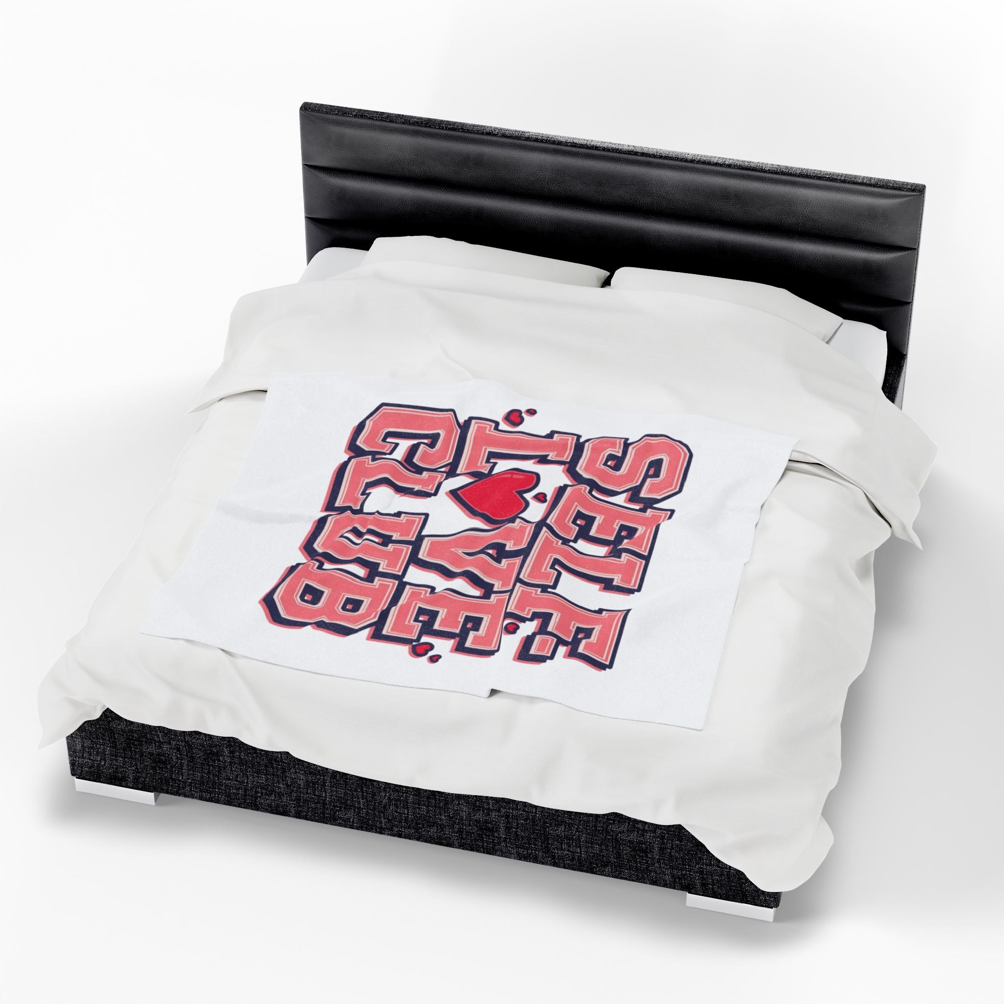 Self-Love Club – Plush Velveteen Blanket