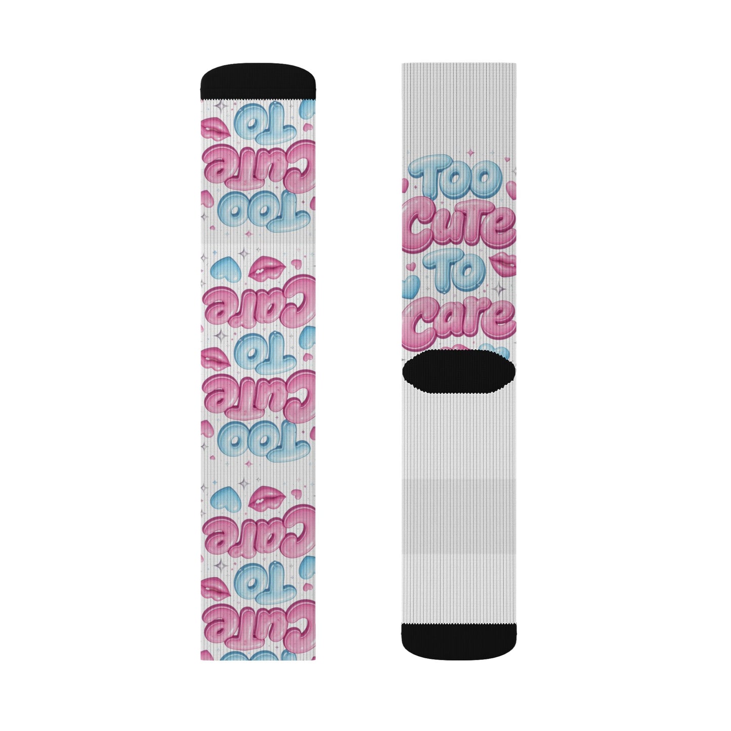 Too Cute to Care Socks