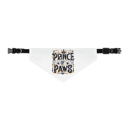 Prince of Paws - Pet Bandana Collar - Creatively Designed Shop