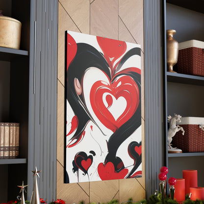 Hearts & Love - Canvas Gallery Wraps