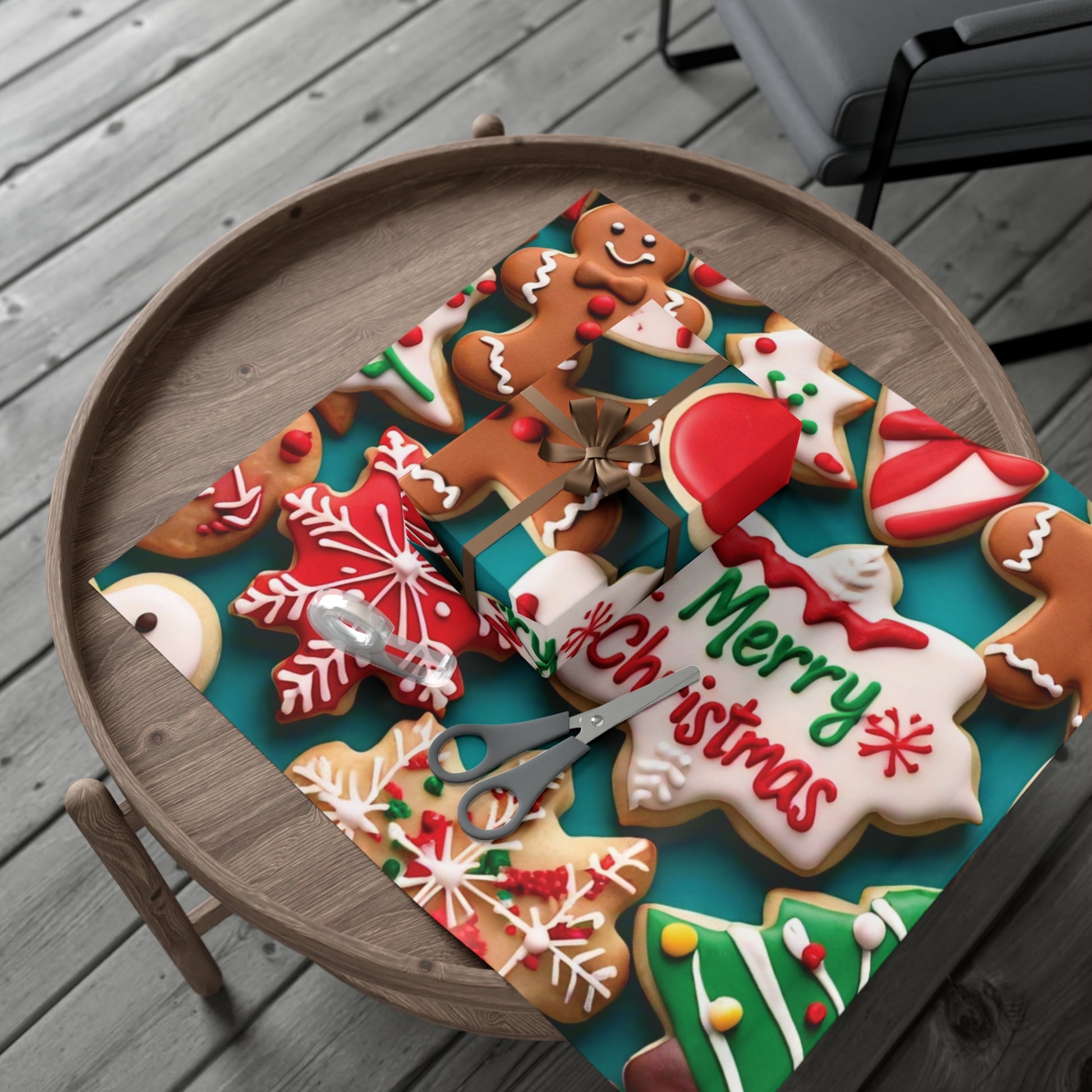 Christmas Cookies & Treats - Gift Wrap Papers - Creatively Designed Shop