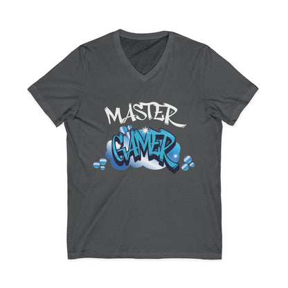 Master Gamer - Unisex Jersey Short Sleeve V-Neck Tee