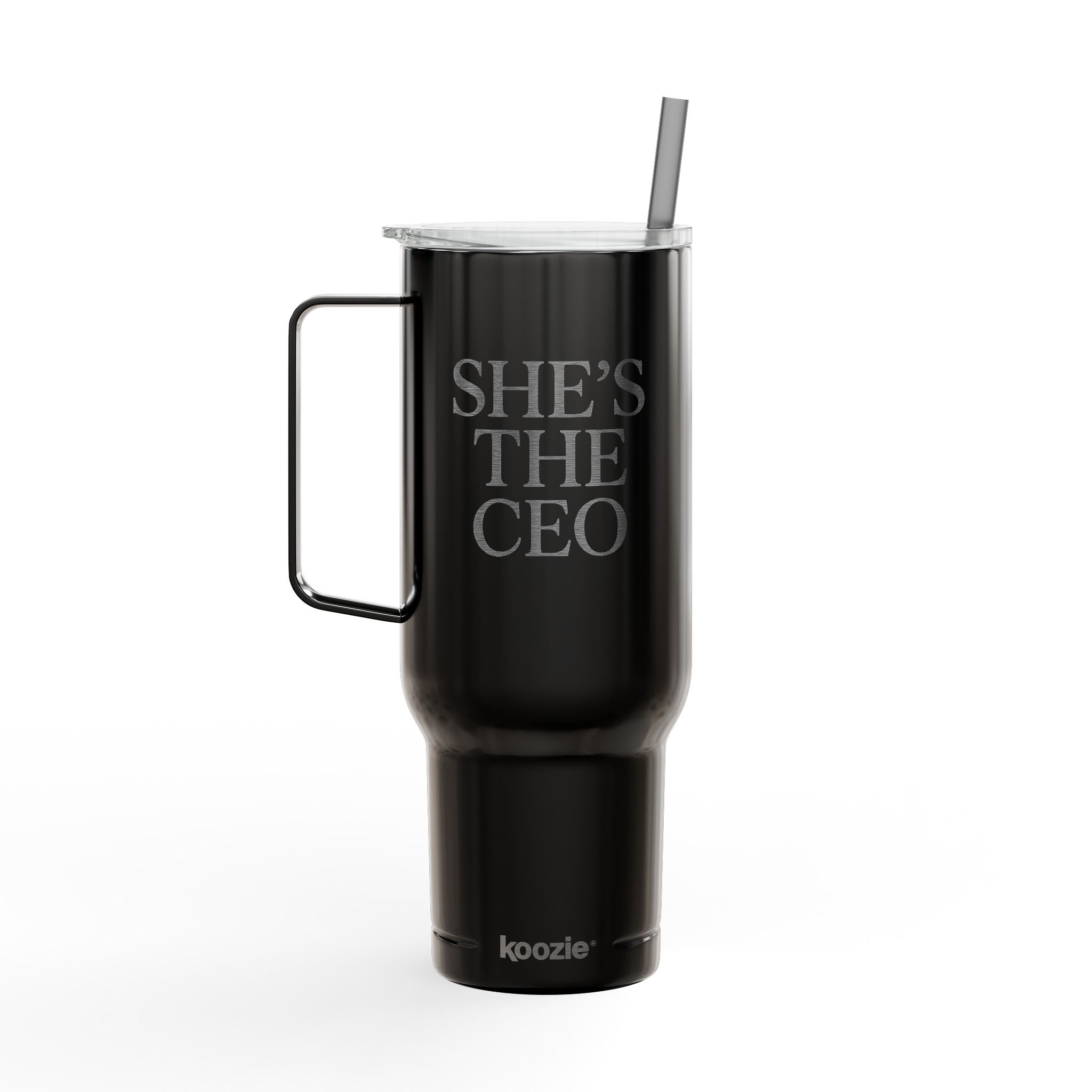 She's The CEO - Engraved Insulated Tumbler