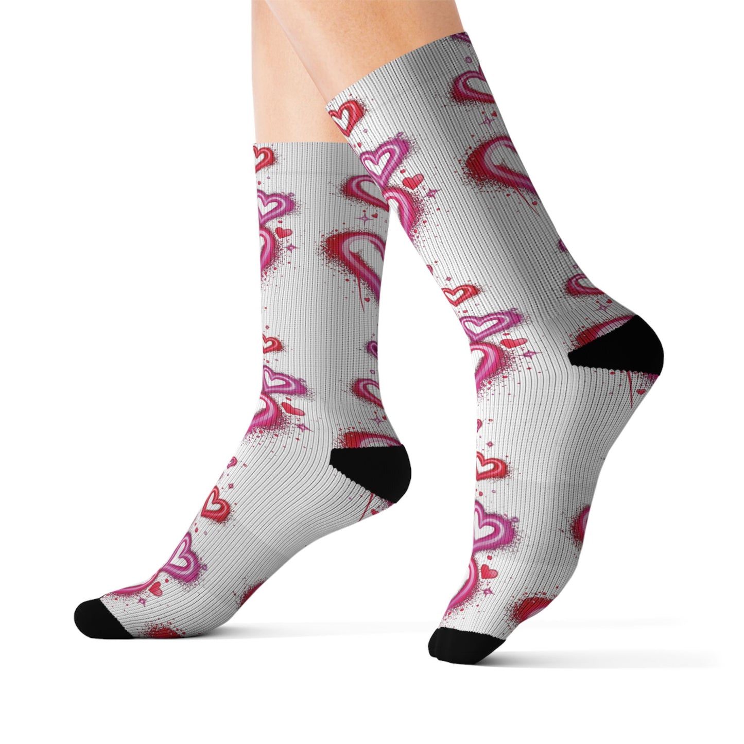 Valentine Hearts Socks