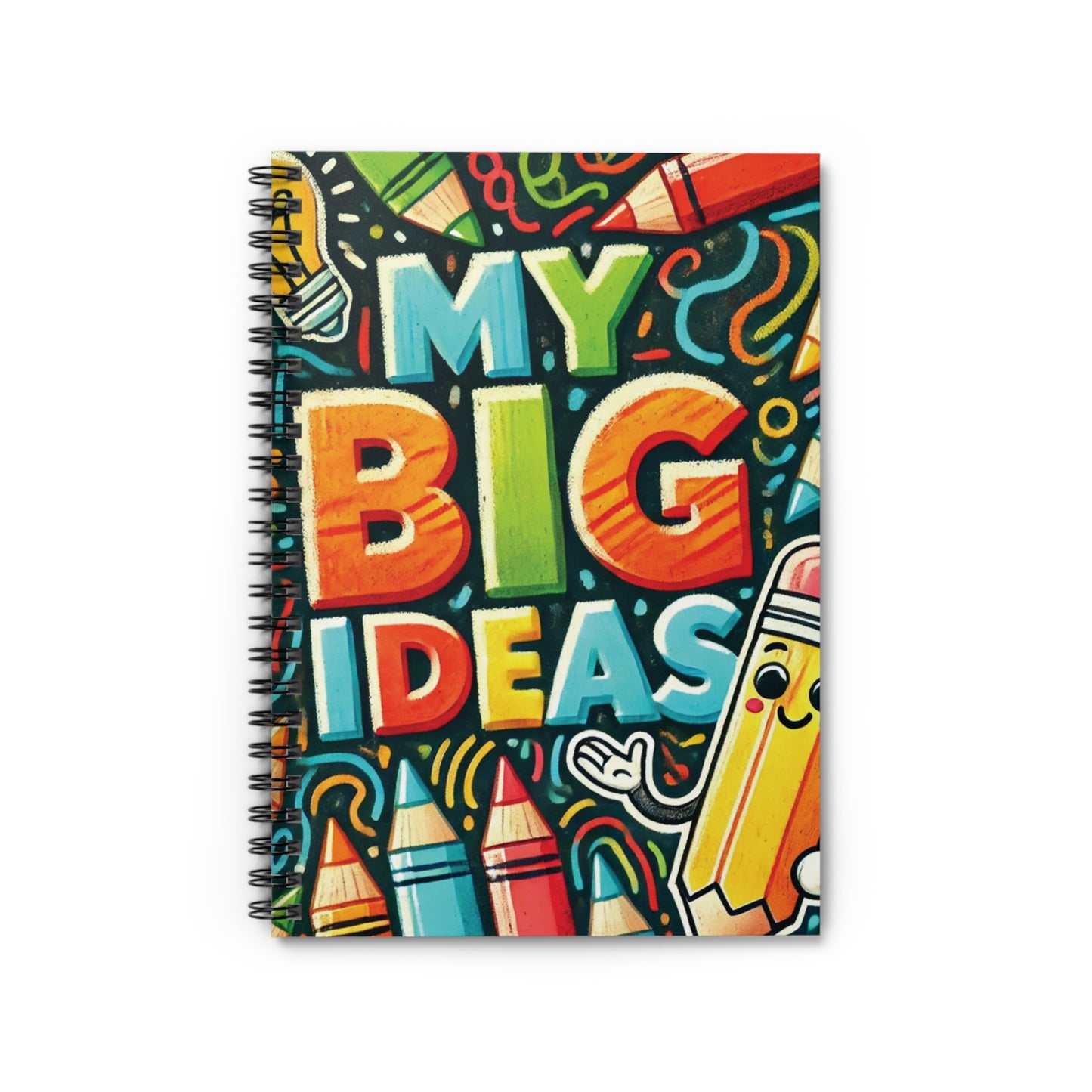 My Big Ideas - Spiral Notebook