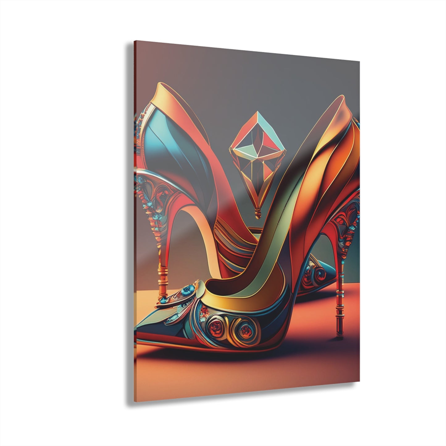 Stiletto Art - Acrylic Prints (French Cleat Hanging)