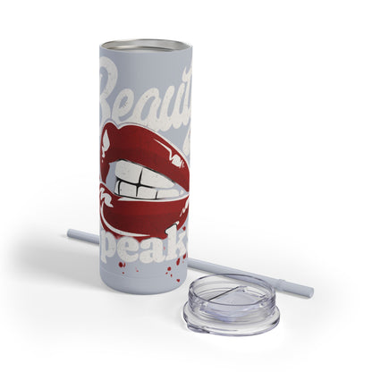 Beauty Speaks - Maars Maker Skinny Matte Tumbler, 20oz - Creatively Designed Shop