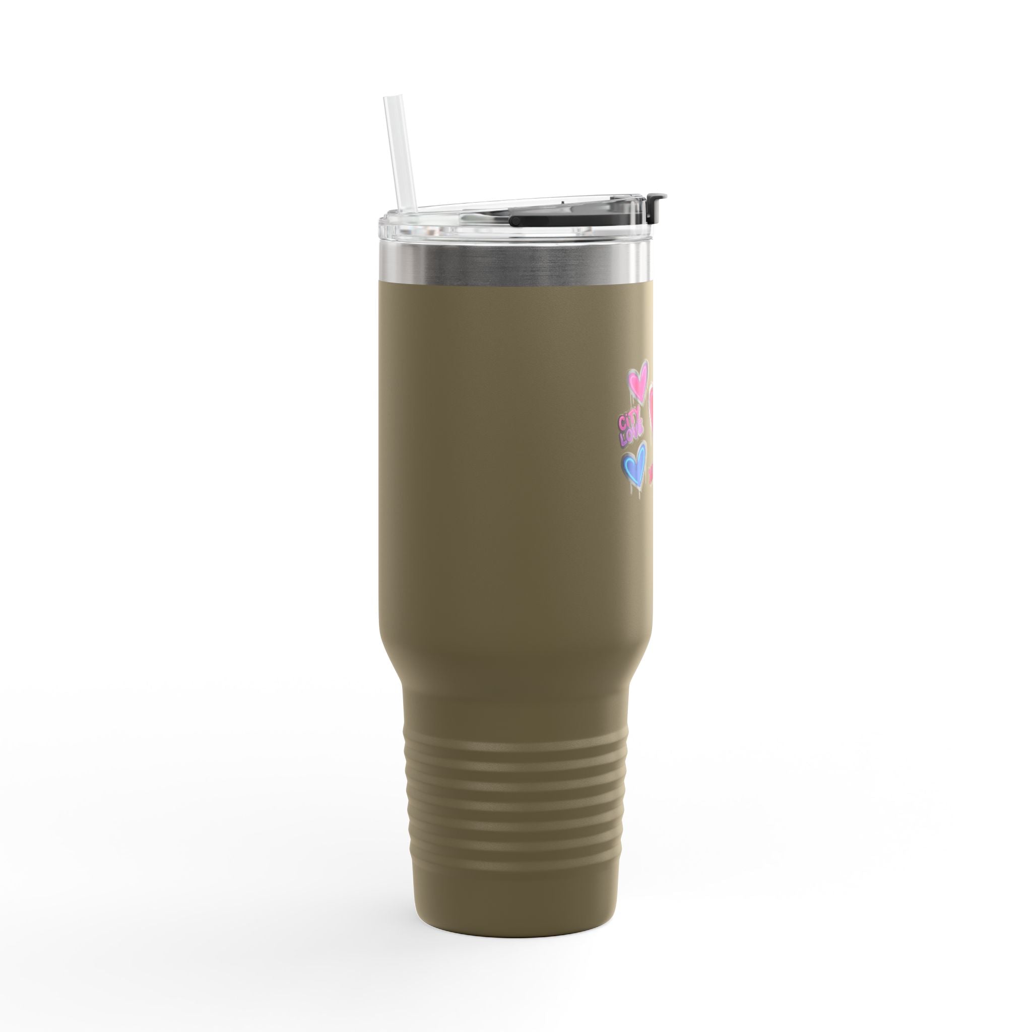 City Love Street Heart – 40oz Insulated Tumbler