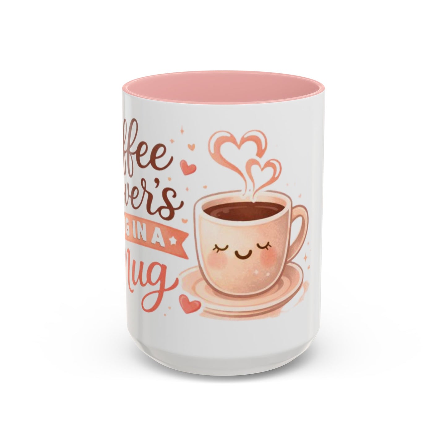 Coffee Lover’s Hug in a Mug – Accent Coffee Mug
