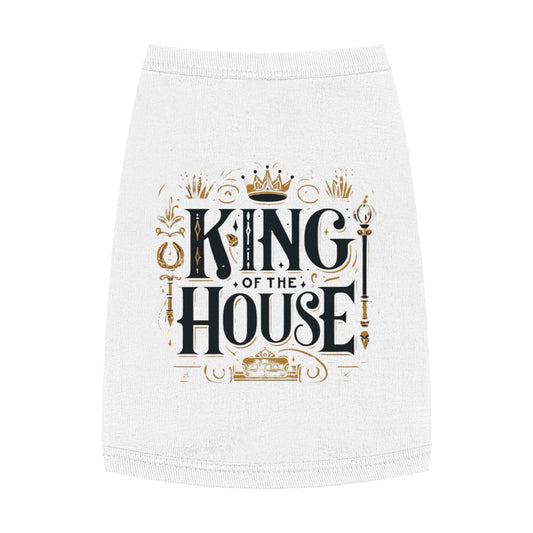 King of the House - Pet Tank Top - Creatively Designed Shop