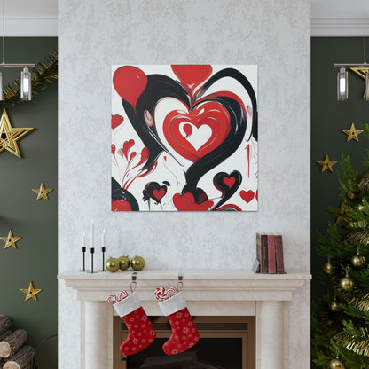 Hearts & Love - Canvas Gallery Wraps