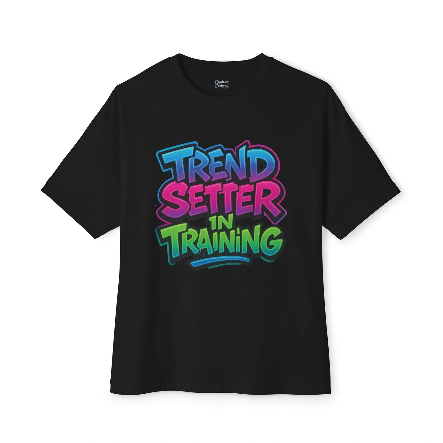 Trend Setter In Training - Unisex Oversized Boxy Tee