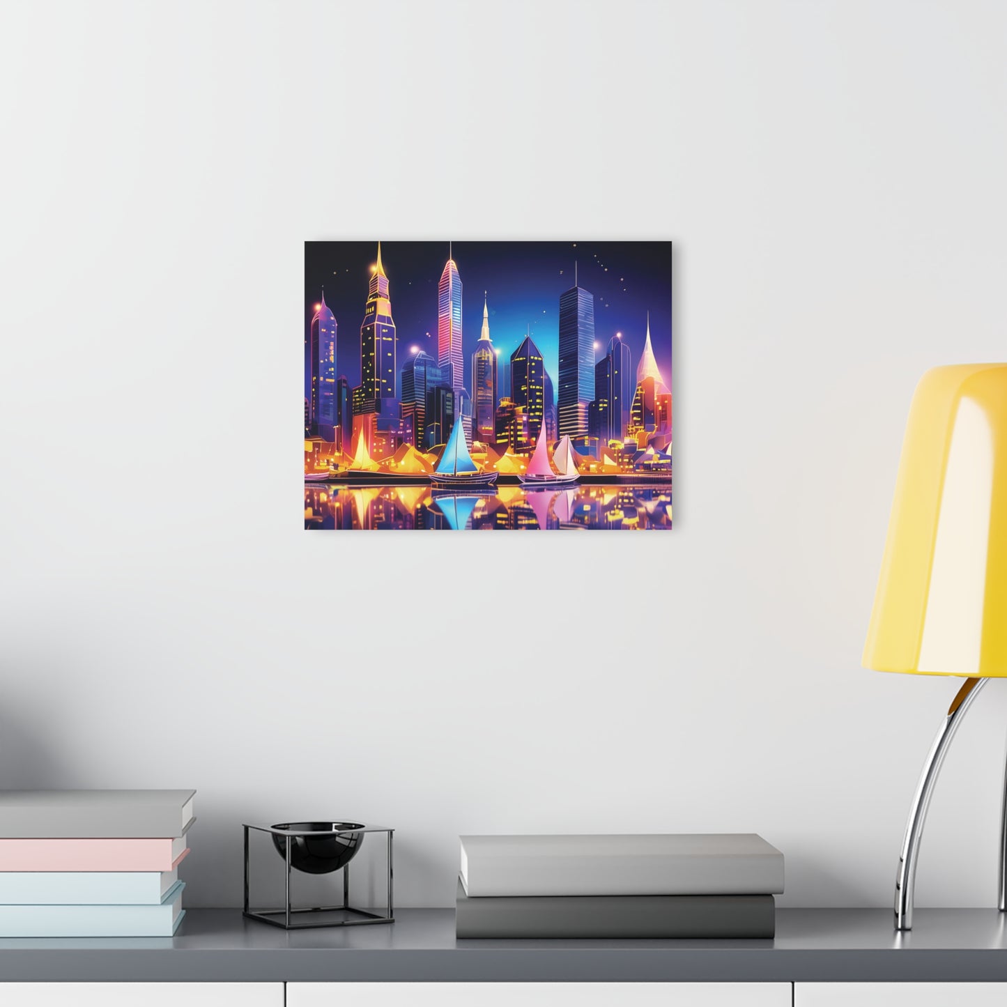 Beautiful City - Acrylic Prints (French Cleat Hanging)