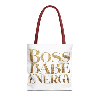 Boss Babe Energy - Tote Bag (AOP) - Creatively Designed Shop