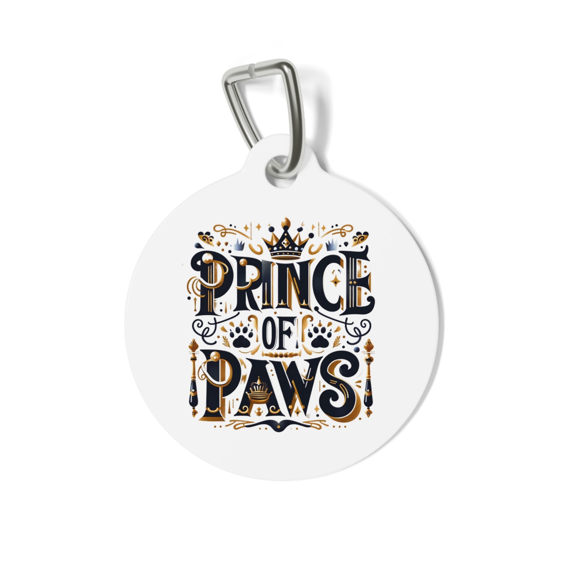 Prince of Paws - Pet Tag - Creatively Designed Shop