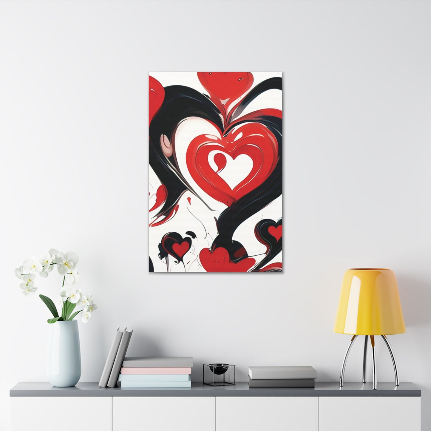 Hearts & Love - Canvas Gallery Wraps