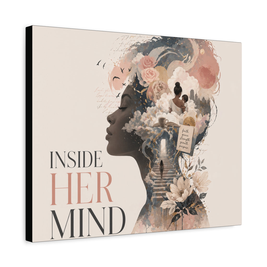 Inside Her Mind - Matte Canvas Wall Art