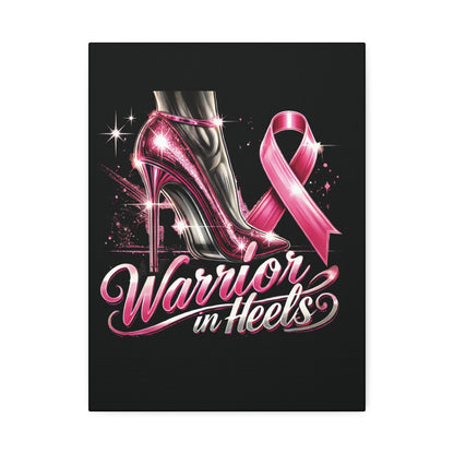 Pink Warrior Heels - Canvas Art