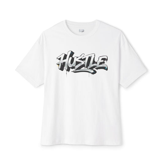 Hustle - Unisex Oversized Boxy Tee