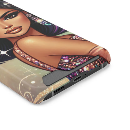 "Stunning" - Phone Case With Card Holder