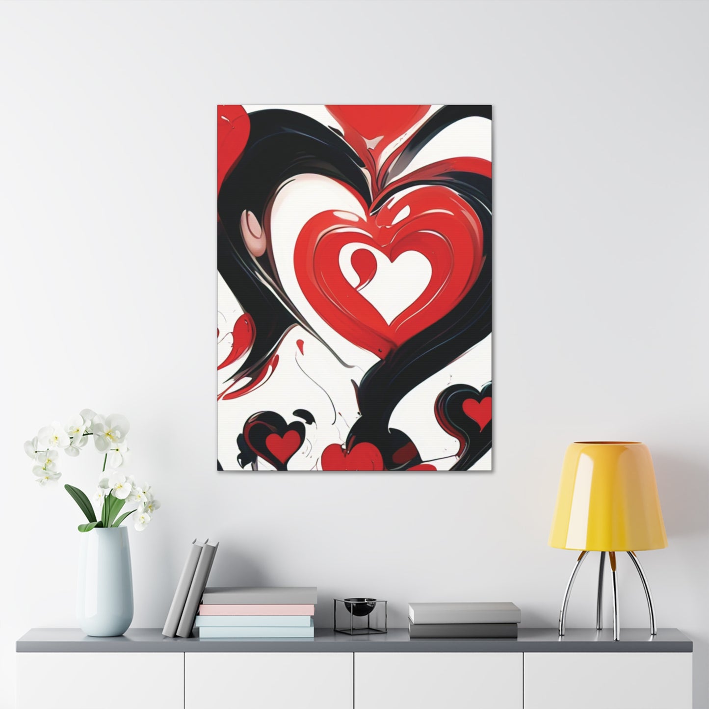 Hearts & Love - Canvas Gallery Wraps