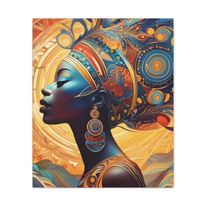 African Beauty - Canvas Gallery Wraps