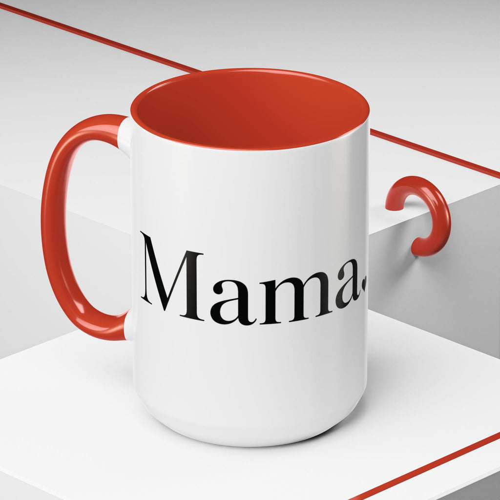 Mama – Accented Ceramic Mug