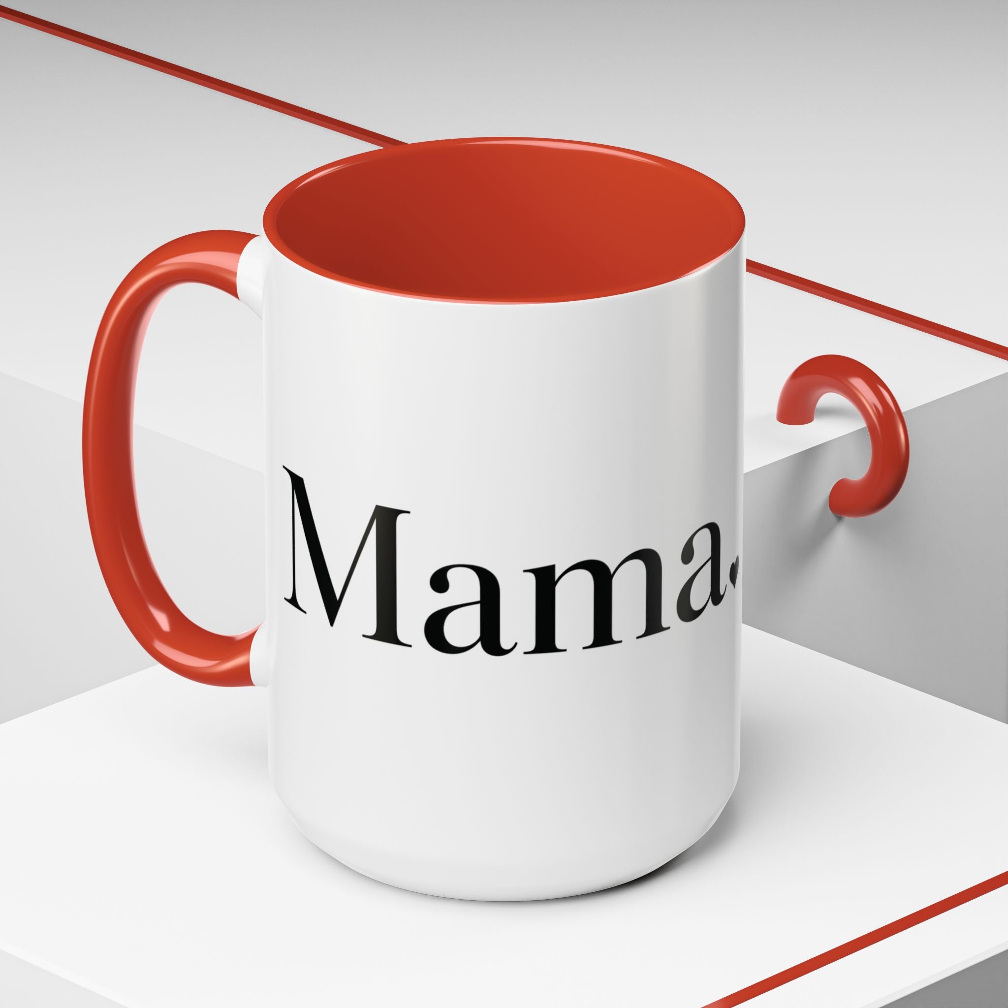 Mama – Accented Ceramic Mug