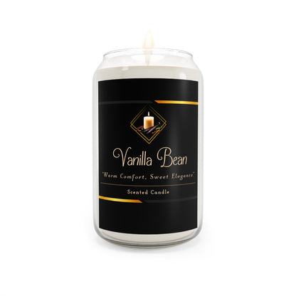 Vanilla Bean - Scented Candle, 13.75oz - Creatively Designed Shop