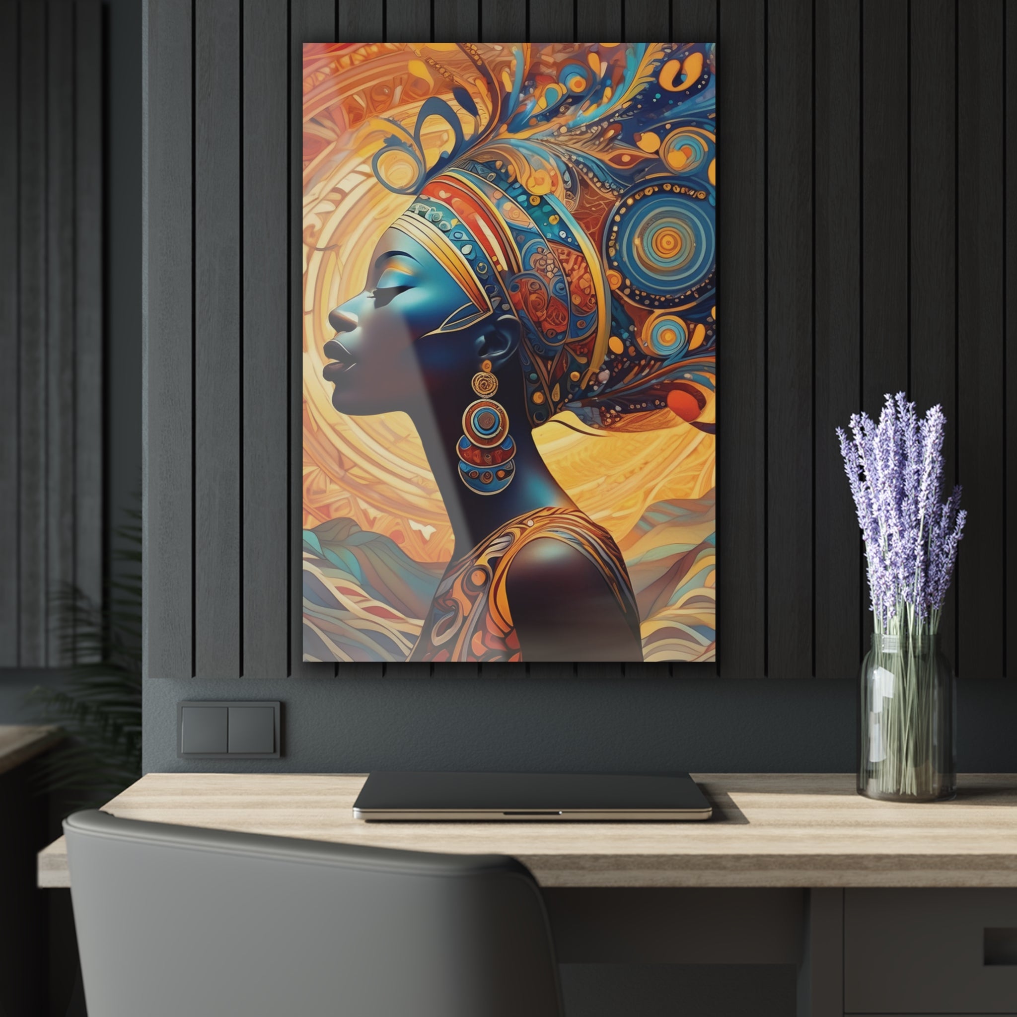 "African Beauty" - Acrylic Prints (French Cleat Hanging)