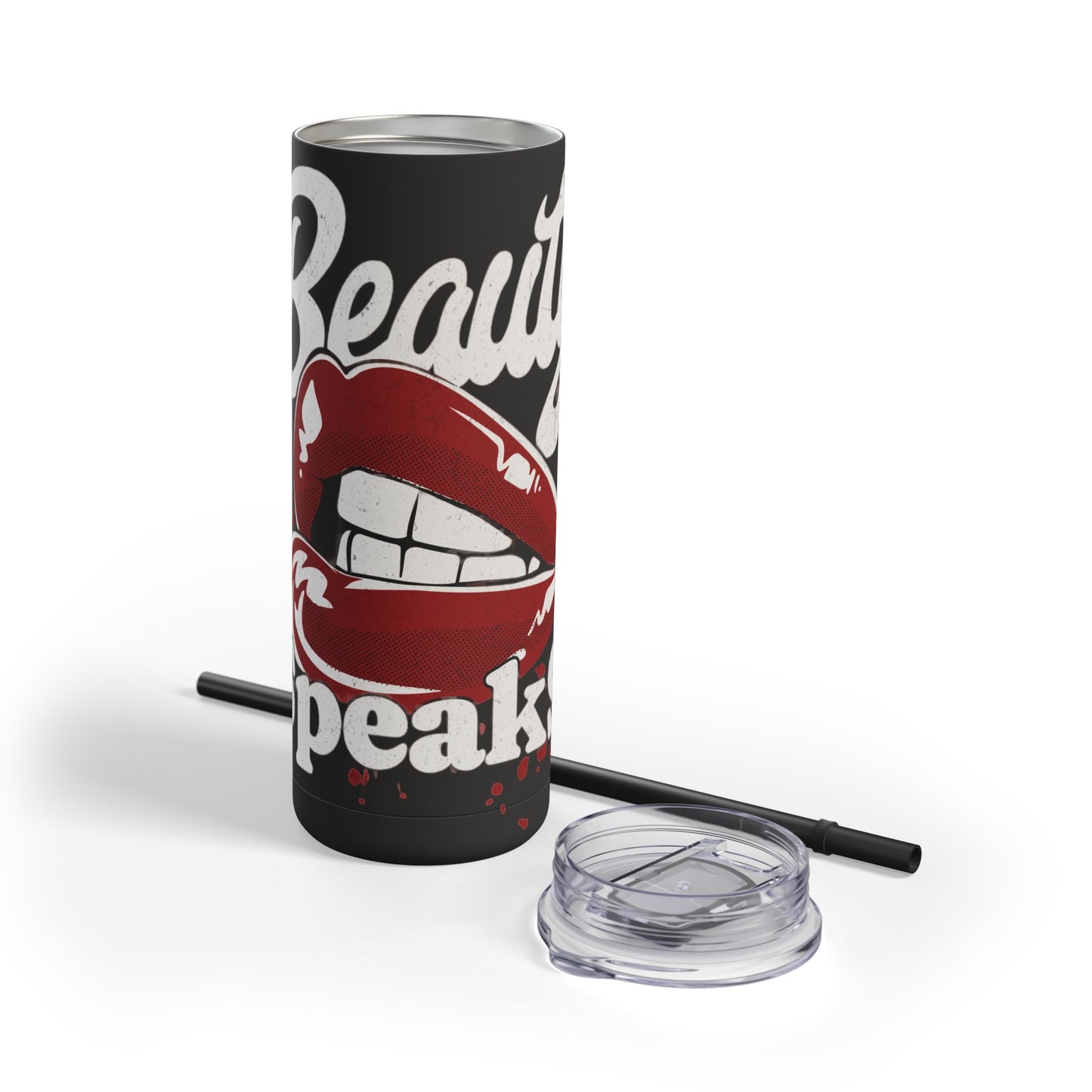 Beauty Speaks - Maars Maker Skinny Matte Tumbler, 20oz - Creatively Designed Shop