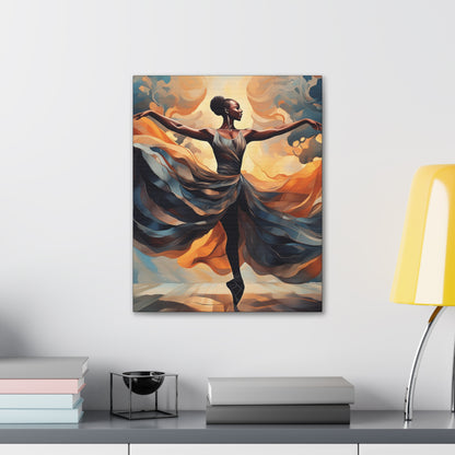 Beautiful Ballerina - Canvas Gallery Wraps