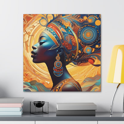 African Beauty - Canvas Gallery Wraps