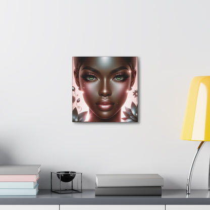 "Gorgeous" Silver - Canvas Gallery Wraps