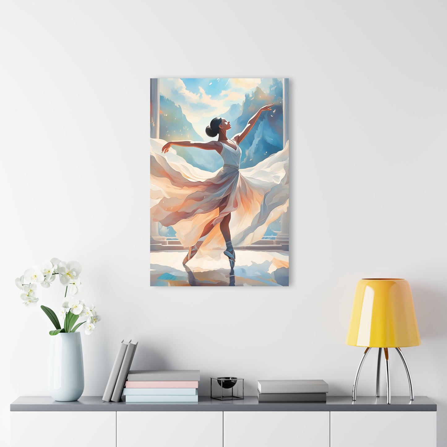 "Beautiful Ballerina" - Acrylic Prints (French Cleat Hanging)